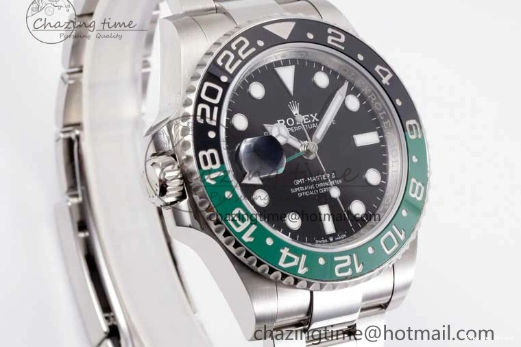 0409 HighQuality GMT Master II 126720 VTNR 904L SS Clean Factory 1:1 Best Edition on Oyster Bracelet VR3186 CHS 2375